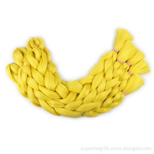 wholesale crochet jumbo braiding hair ultra Senegalese twist extension synthetic expression afro braiding hair extensio